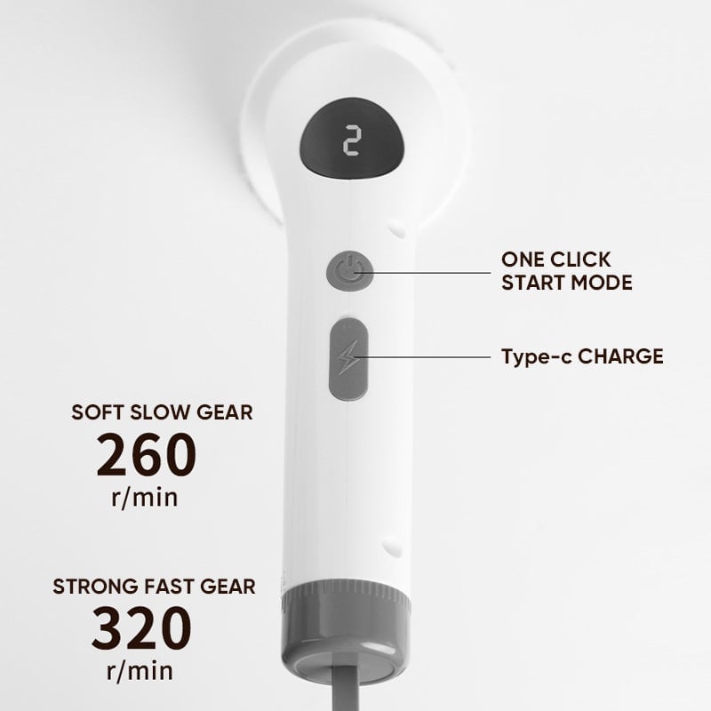 Multifunctional Wireless Cleaning Brush