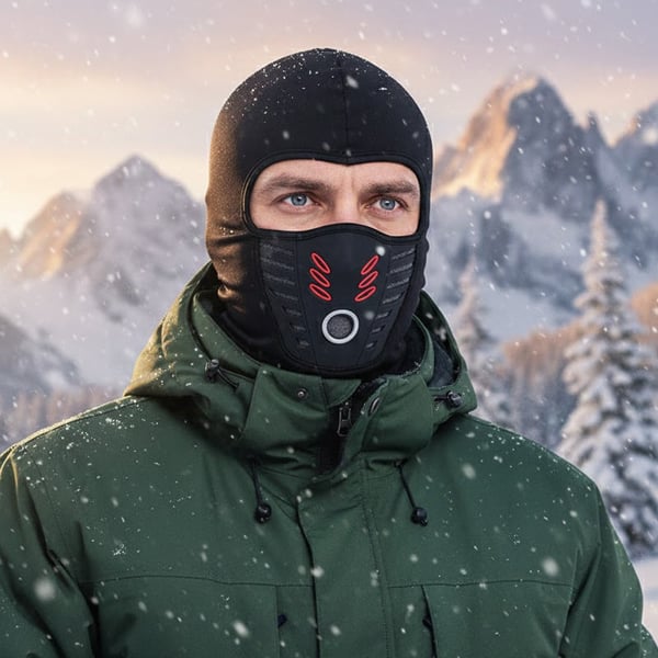 Winter Windproof Thermal Fleece Face Mask for Cycling & Outdoor Sports