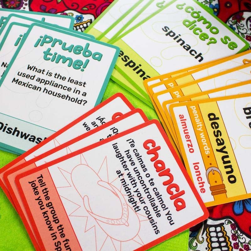Family Friendly Bilingual Card Game