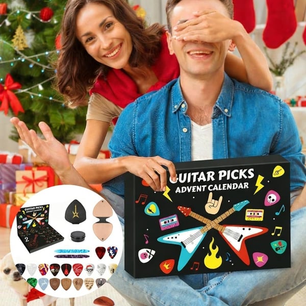 Christmas Guitar Pick Advent Calendar
