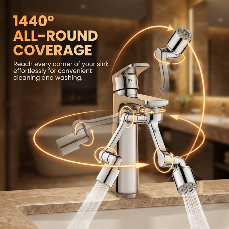 Mechanical Arm Universal Faucet