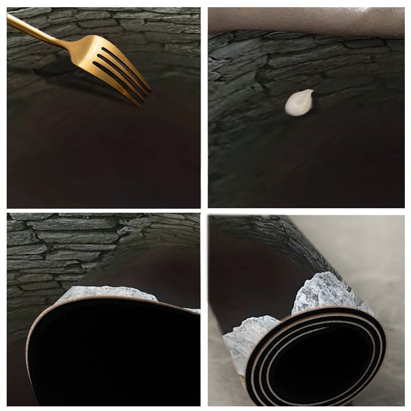 3D-Optische Illusions-Anti-Rutsch-Fußmatte