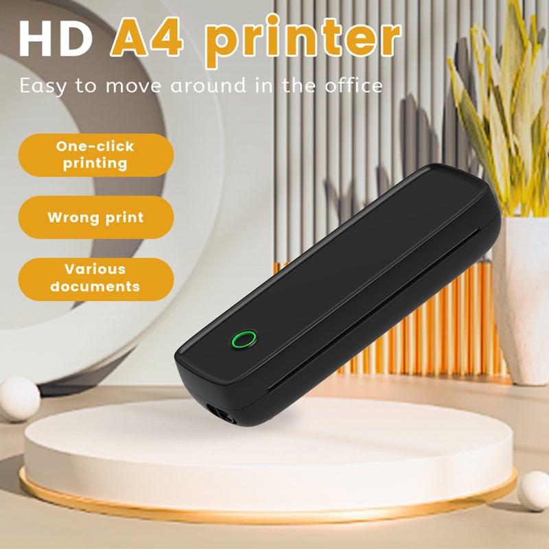 Portable Wireless Bluetooth Thermal Printer Free Shipping