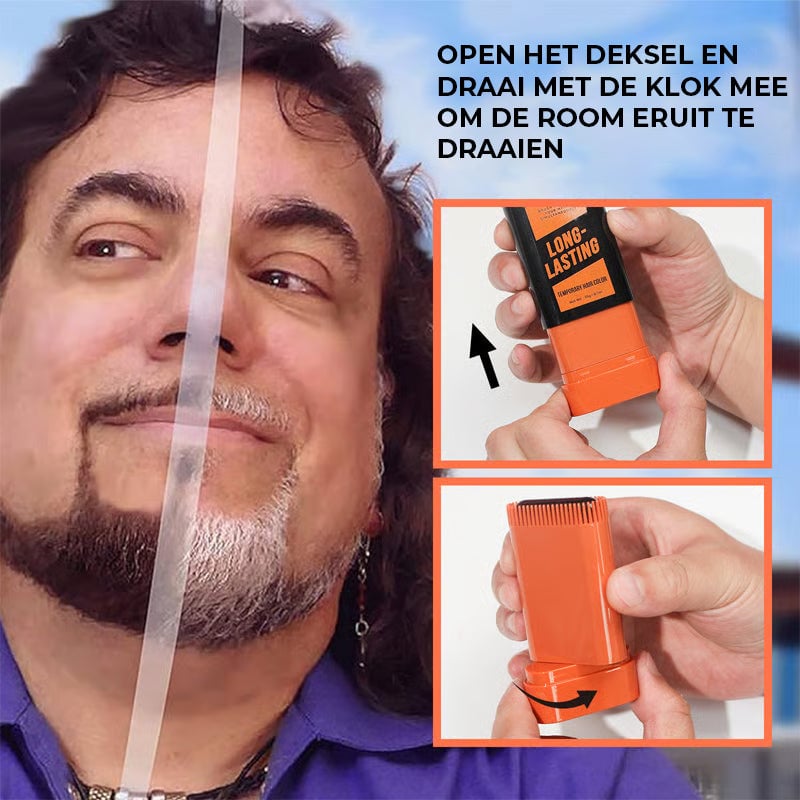 Haarverf met kam
