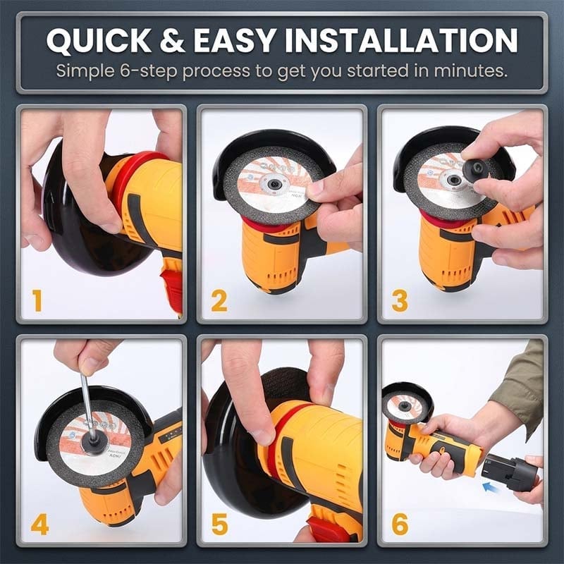 12V Portable Brushless Cutting & Polishing Tool