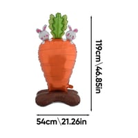 3D Easter Foil Balloon Garden Decoration