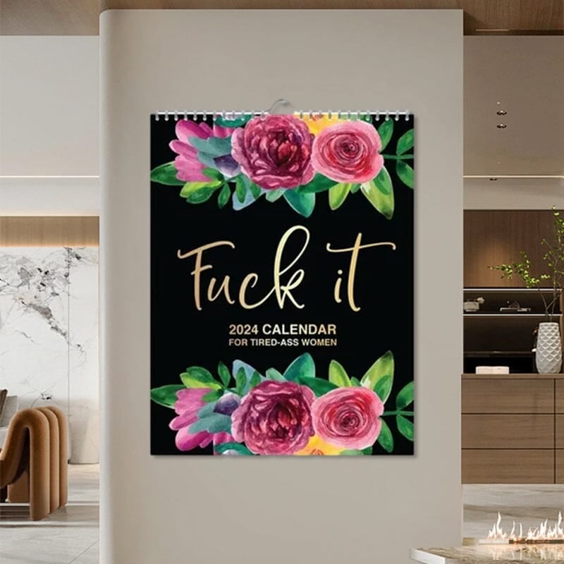 2024 Kalender voor moe