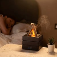 Sakerplus Flame Effect Essential Oil Humidifier