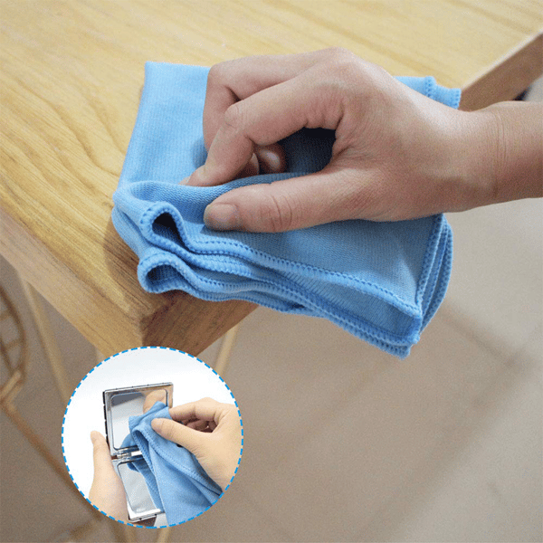 Glass cleaning cloth