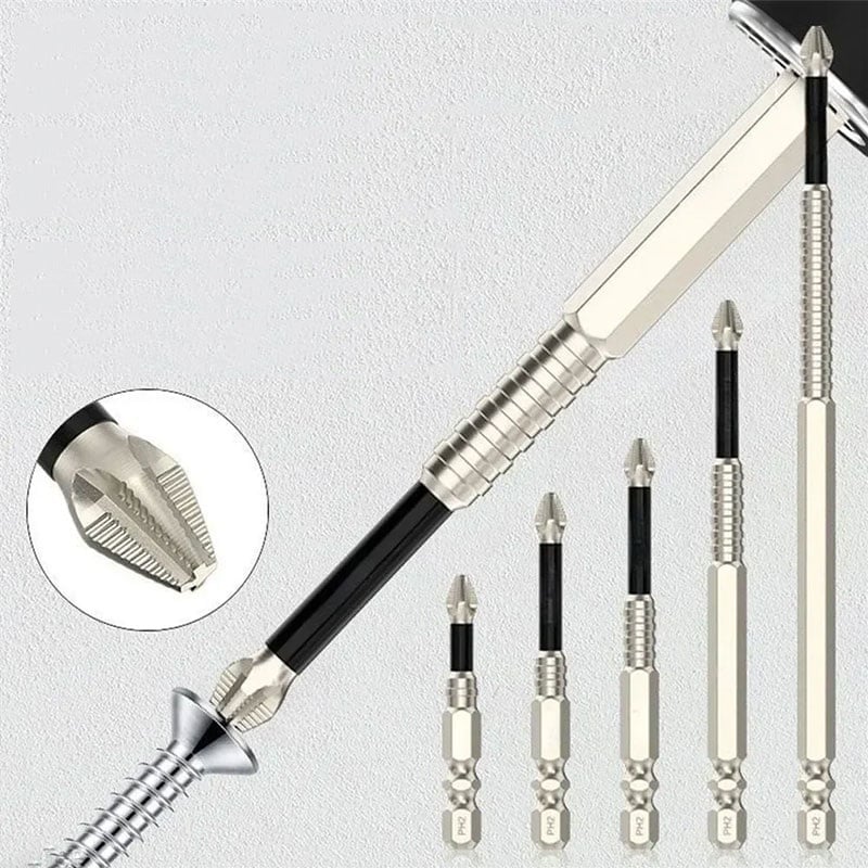 Högmagnetisk Skruvmejsel Borrbits Set