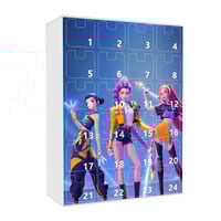 Keychain Christmas Countdown Calendar Blind Box