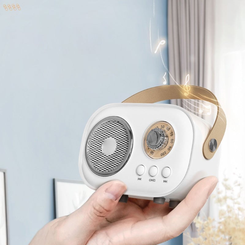 Mini Karaoke-maskin med trådløs mikrofon