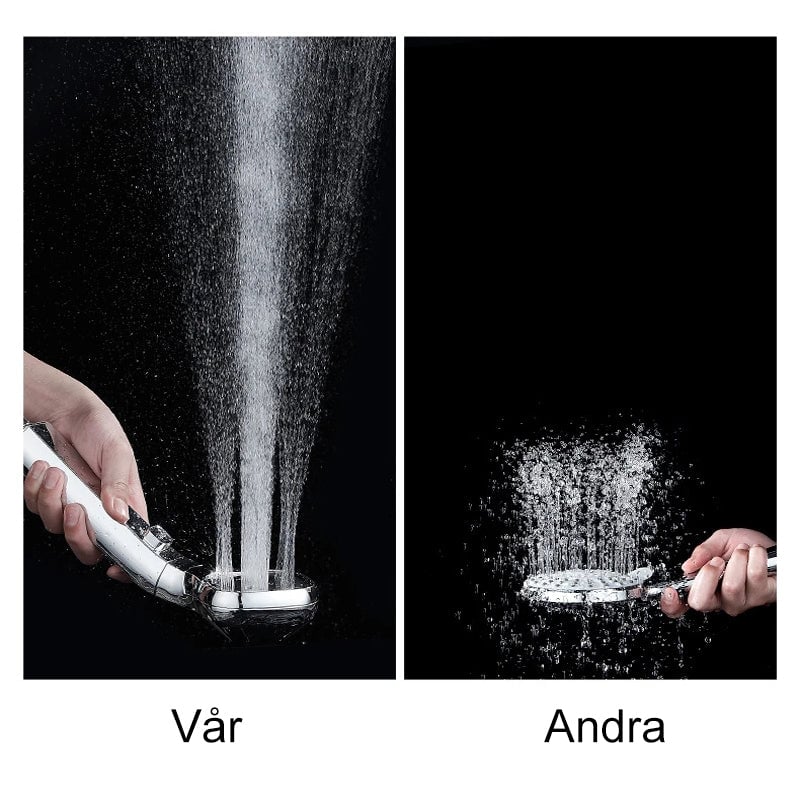Fyrväxel dusch