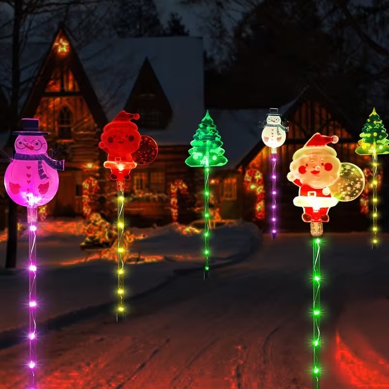 Solar-Powered Christmas Atmosphere Lights
