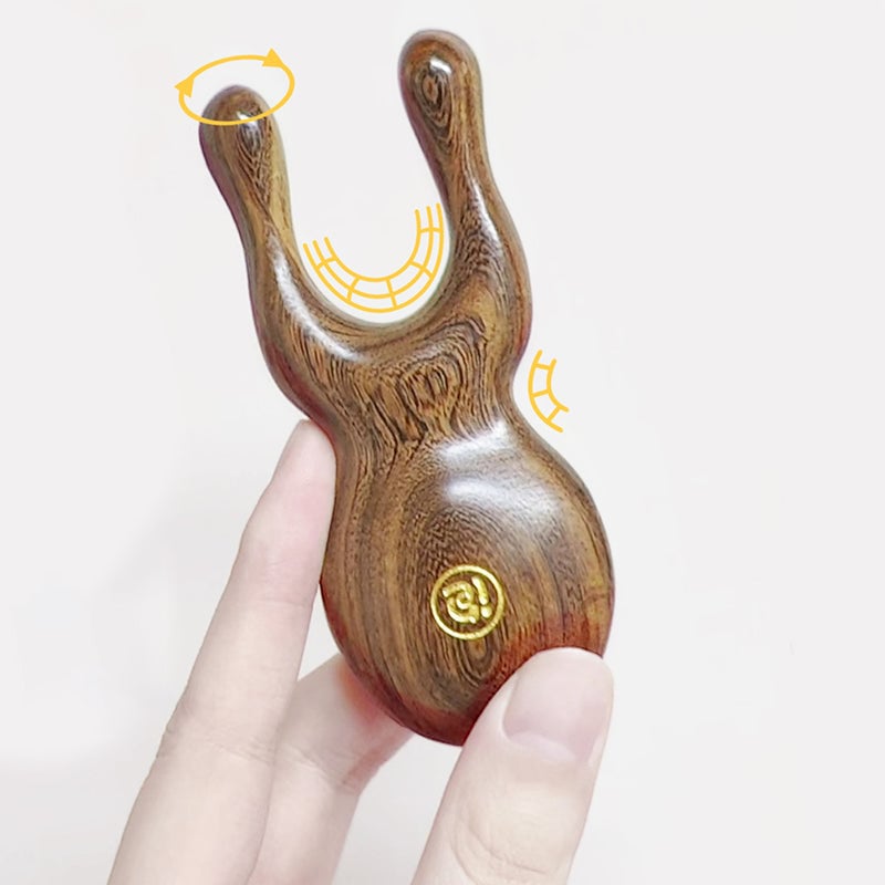 Peigne pour le massage du visage et des yeux