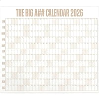 Großformatiger Wandkalender