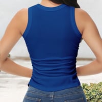 Summer Slim-Fit Ribbed Tank