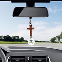 Rearview Hanging Cross Ornament
