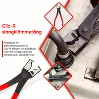 Professionellt slangklämmesats