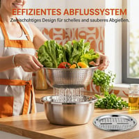 Multifunktionales Edelstahl-Becken