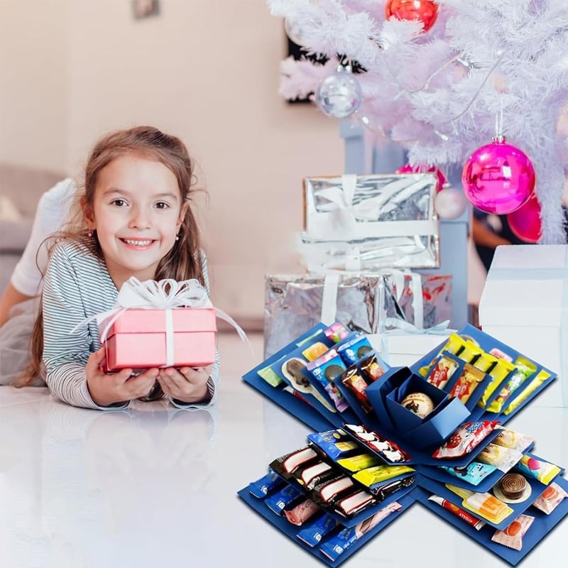 Überraschungsexplosion Geschenkverpackung Leere Box
