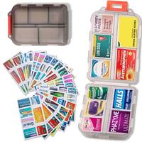 Travel Pill Organizer Box -v2