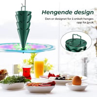 Avvisende vifte med holografiske blader holder fluene unna