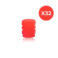 Universal Fluorescent Tire Valve Caps (4 PCS/Set)