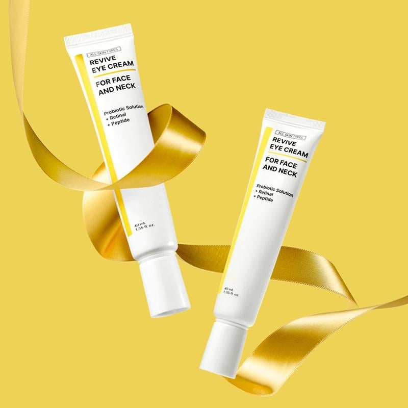 Revitalizing Eye & Face Cream with Probiotics, Retinal & Peptides – 40ml