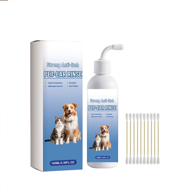 Gentle Antimicrobial Plant-Based Pet Ear Rinse