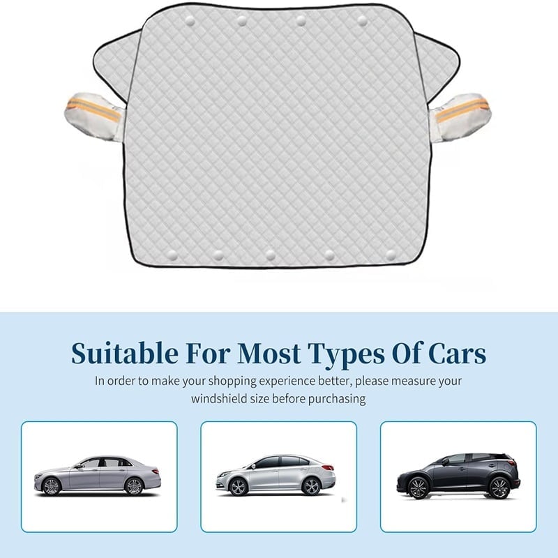 Sakerplus® Magnetic Windshield Snow And Frost Cover