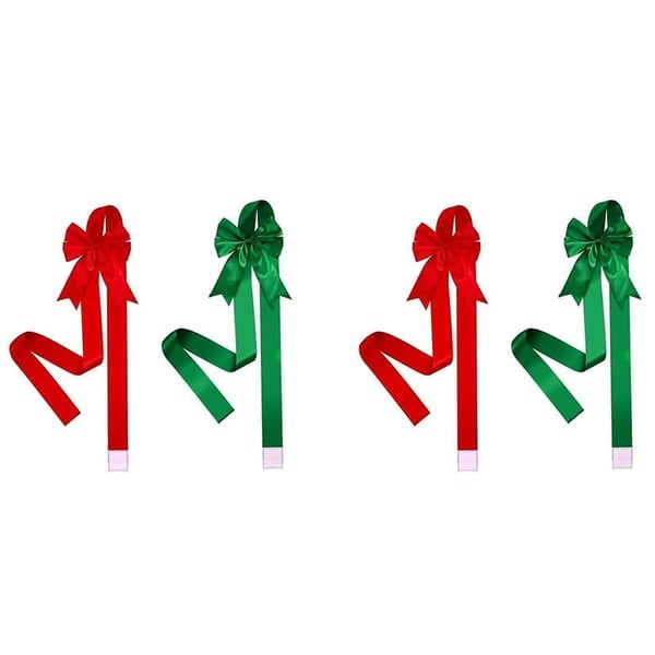 Christmas Door Bow Ribbon Decoration