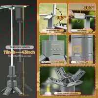 SakerPlus Camping Lantern with Four Led Lamps