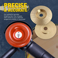 Woodworking Angle Grinder Dish