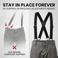 Men's 4-Clip Suspenders