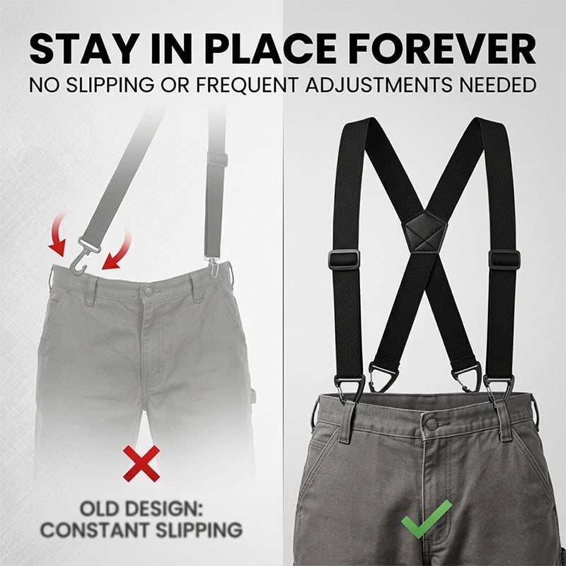 Men's 4-Clip Suspenders