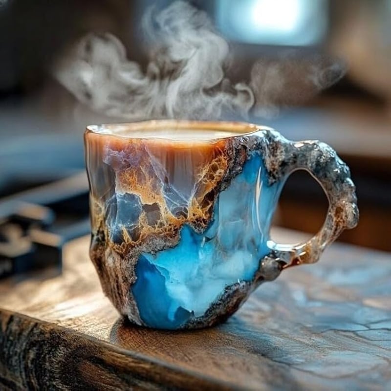 Klyzor Mineral Crystal Coffee Mugs