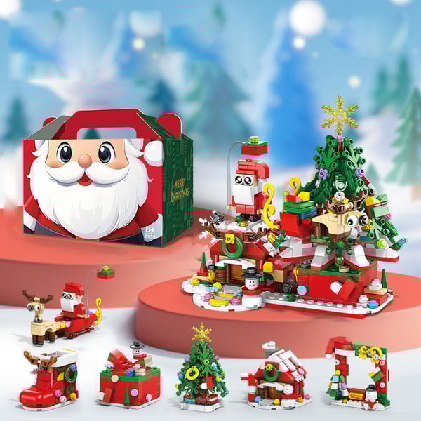 Christmas element building blocks