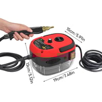 Højtemperaturs damprenser