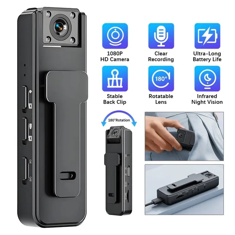 Ultra HD 2-in-1 Sports Video & Audio Recorder