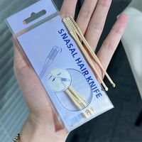 Draagbare 360° roterende neushaartrimmer met oorlepel