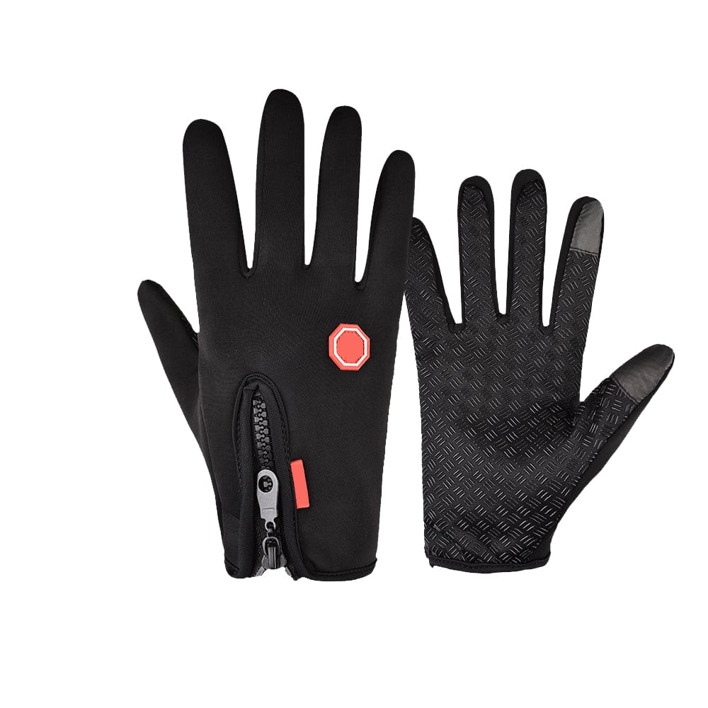 Touchscreen and Windproof Full-Finger Gloves