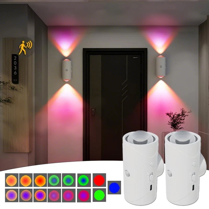 Magnetisches RGB-Sensorlicht