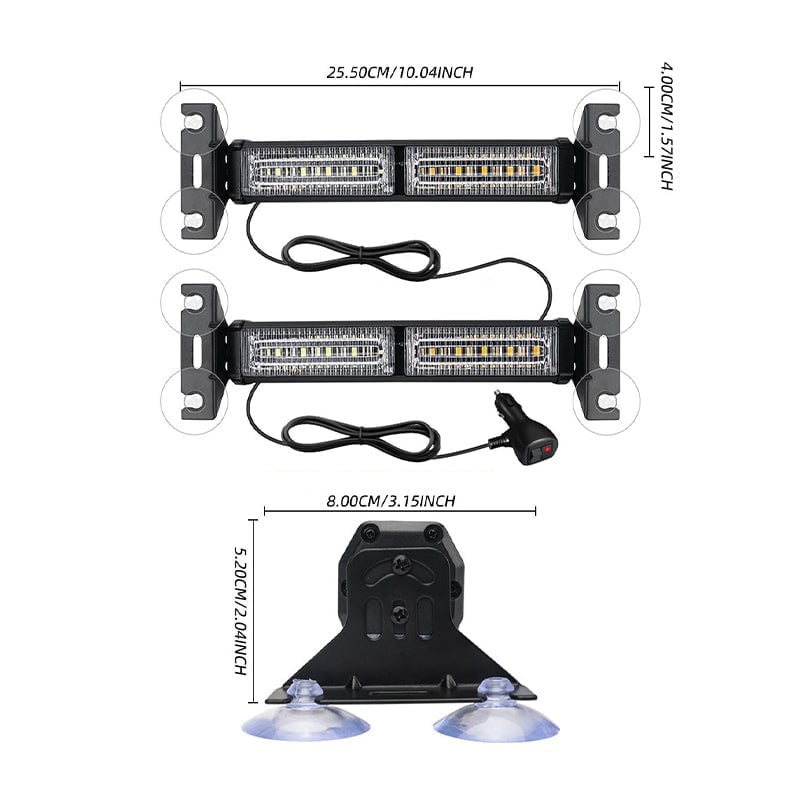 Emergency Strobe Warning Light Bar