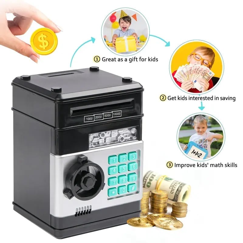 Smart Electronic Money Box for Kids