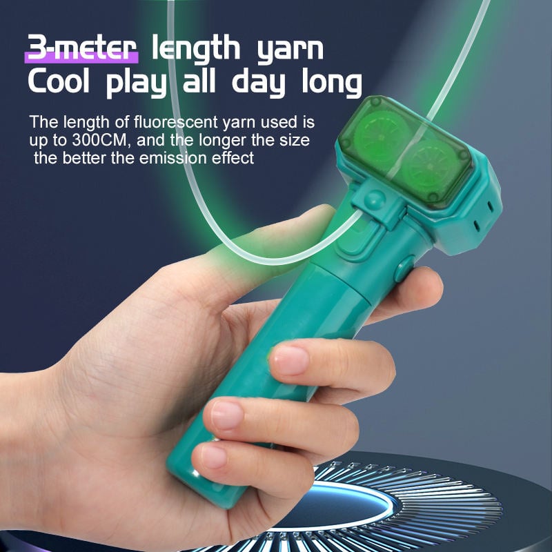 Glow Stick Rope Launcher