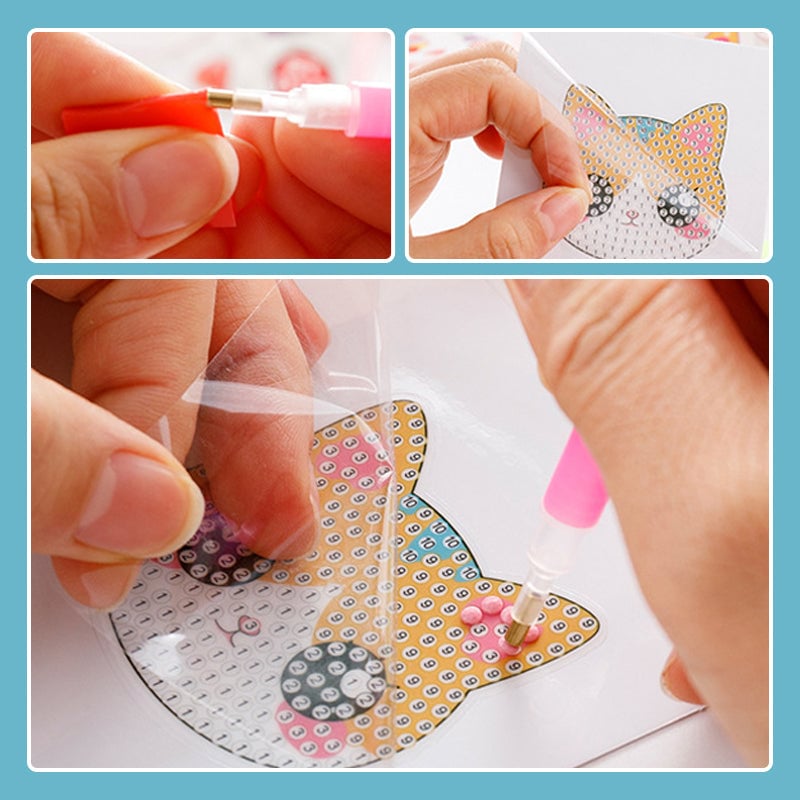 Cartoon-Diamant-Malerei