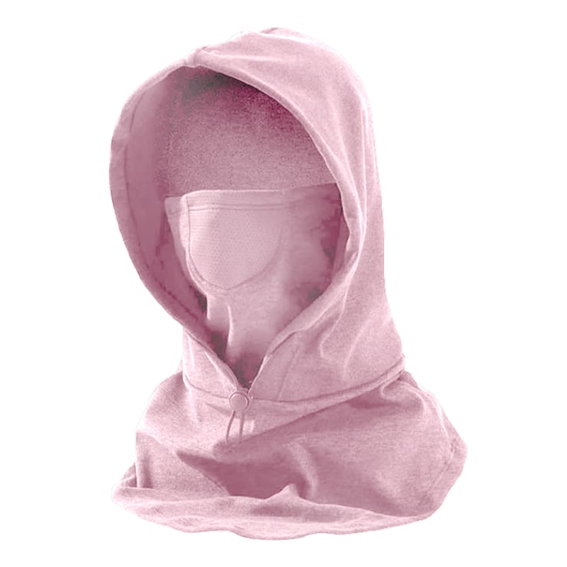 Hooded Face Mask with Neck Warmer for Cycling