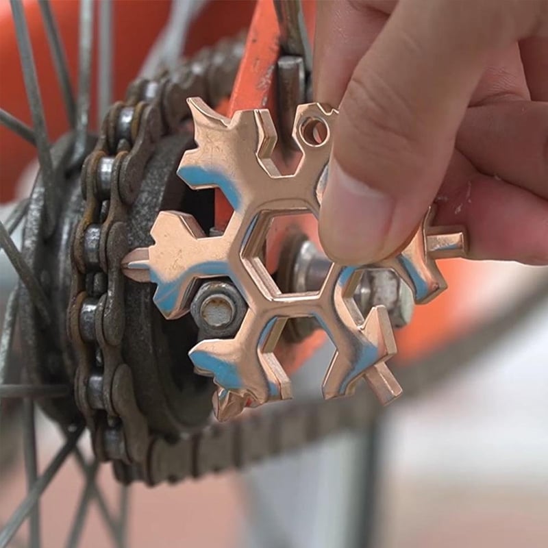 Sakerplus 18-in-1 Snowflake Multi-Tool