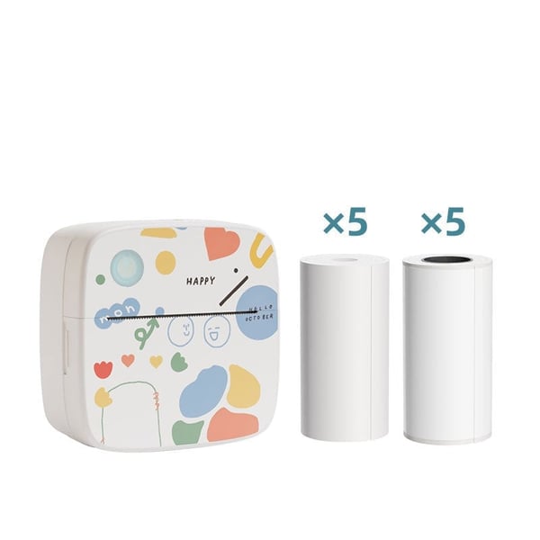 Mini Wireless Bluetooth Label Printer